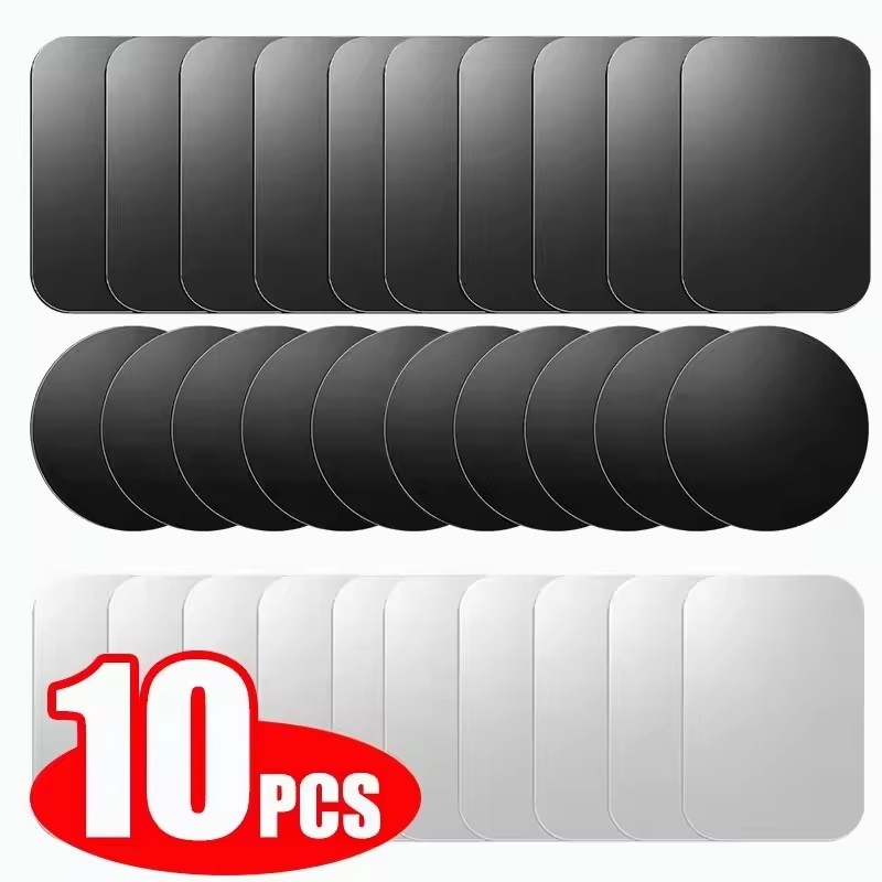 Tablet Phone Accessories - 5/10pcs 자기 금속 플레이트 디스크 자동차