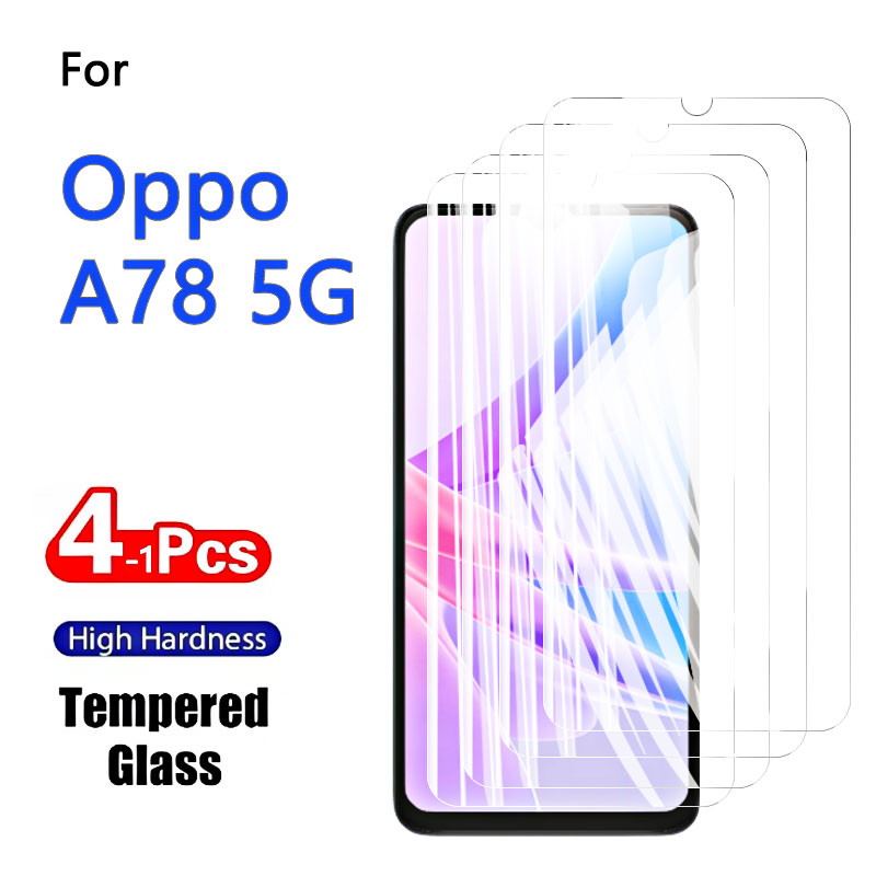 Oppo Tablet Accessories - Oppo A78 5G 강화 유리 크리스탈