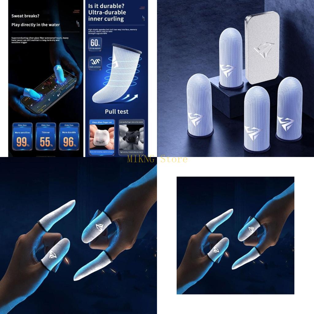 Best Tablet Accessories - 게임 모바일 컨트롤러 손가락 엄지 슬리브
