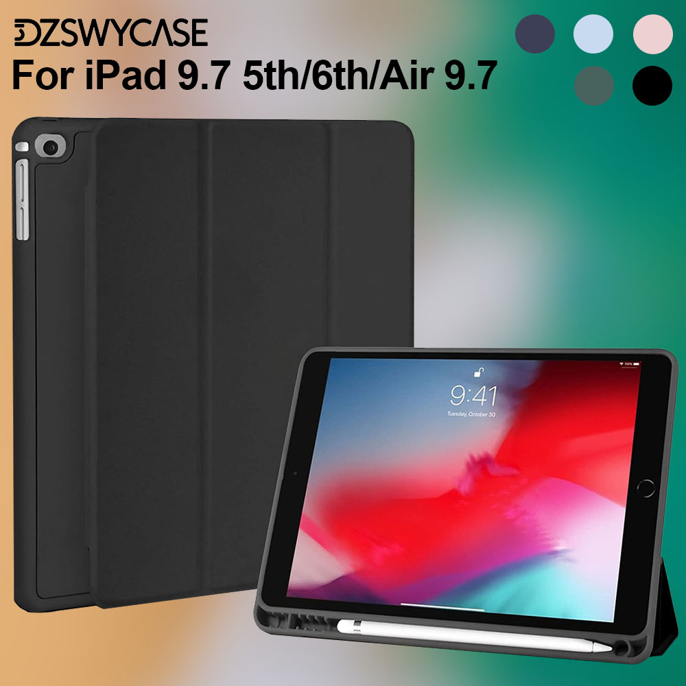 Ipad Cover Folio - iPad 9.7인치 6세대/5세대/Air 9.7세대 2018/2017 케이스와