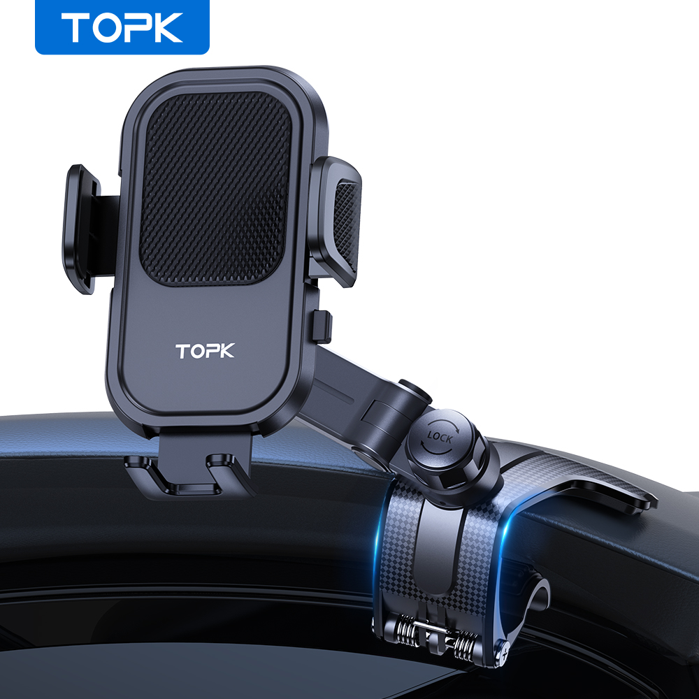 Car Accessories Tablet Holder - TOPK 차량용 휴대폰 거치대, 범용 대시보드
