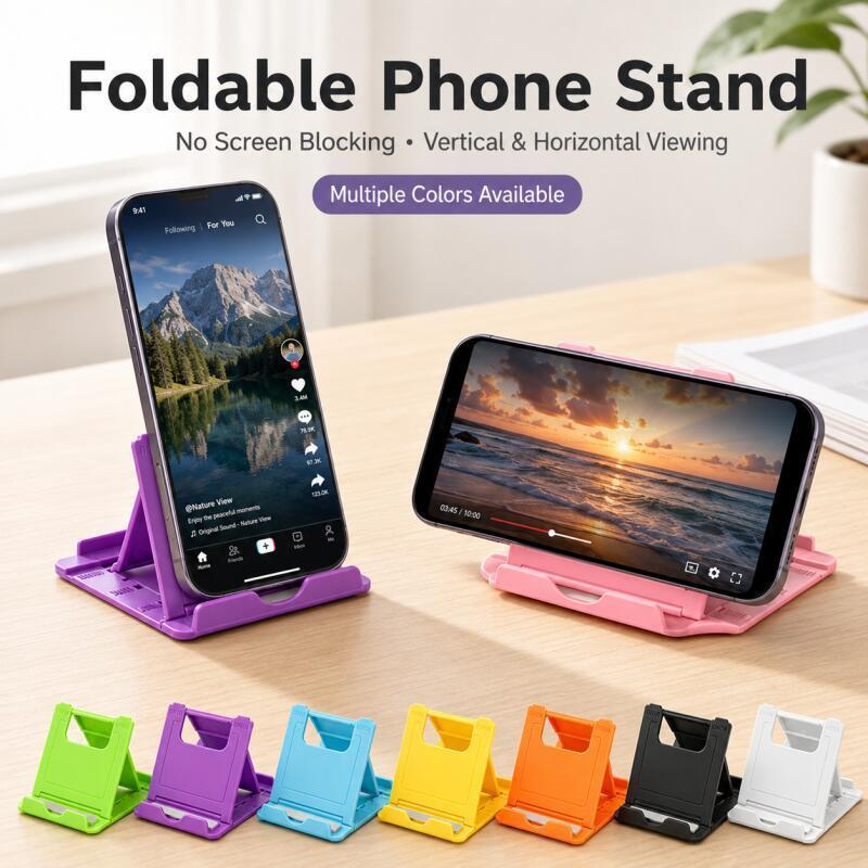 Tablet Phone Accessories - 접이식 휴대폰 거치대, 스마트폰 태블릿용 조절