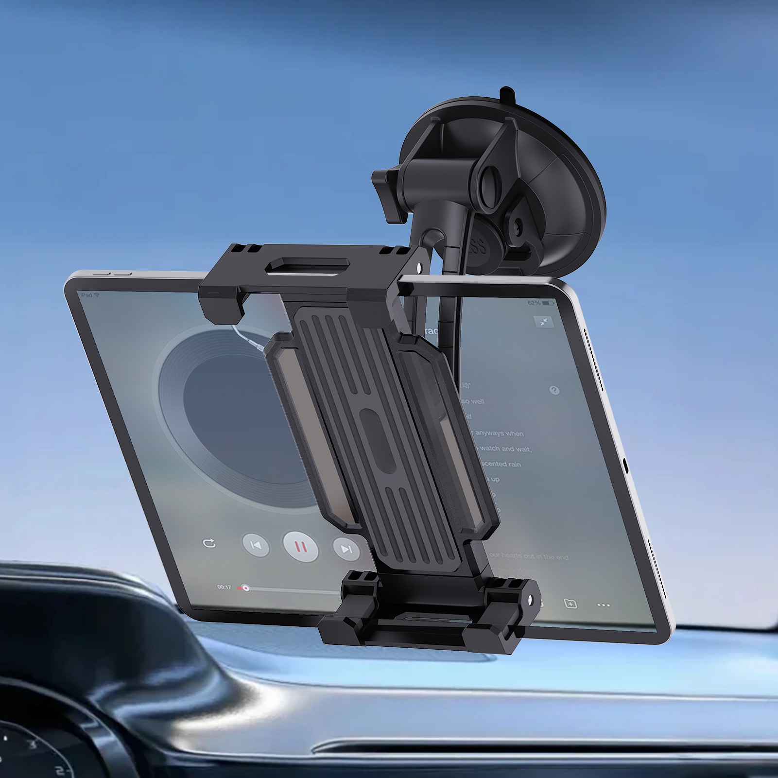 Car Accessories Tablet Holder - 유니버설 자동차 대시보드 앞유리 마운트 태블릿