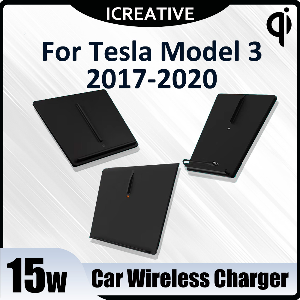 테슬라 모델 3 2017 2018 2019 2020 휴 - Wireless Charging Pad 리뷰 및 가격