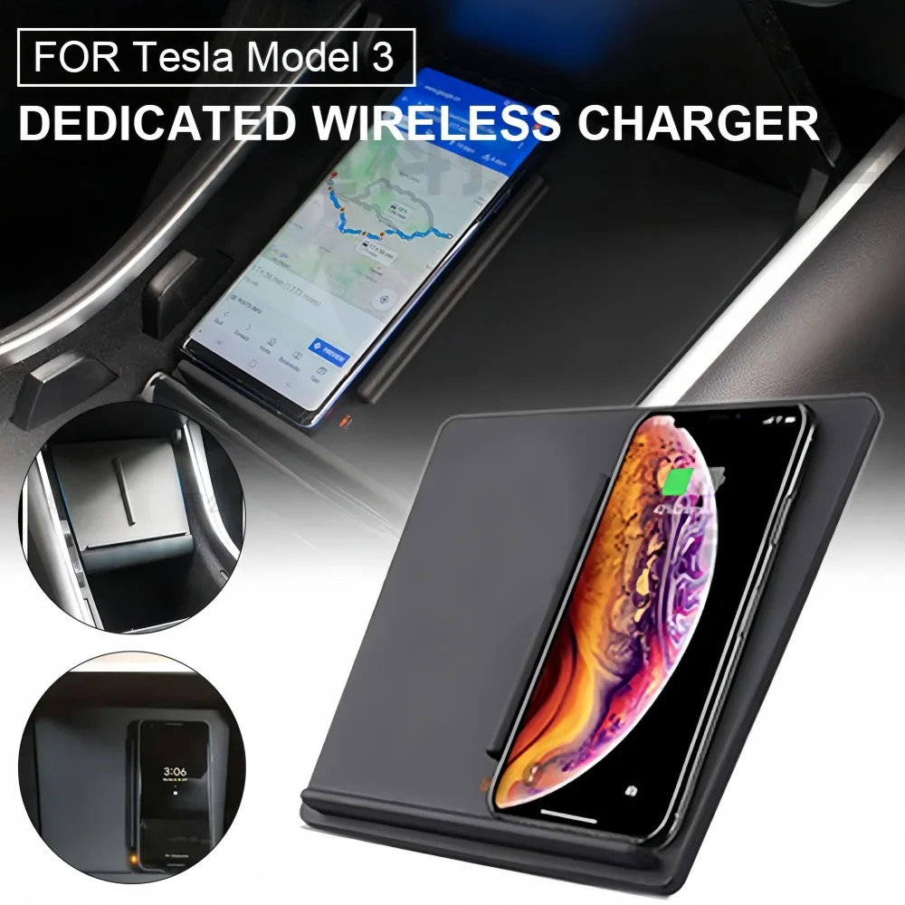 테슬라 모델 3 2017 2018 2019 2020 휴 - Wireless Charging Pad 리뷰 및 가격