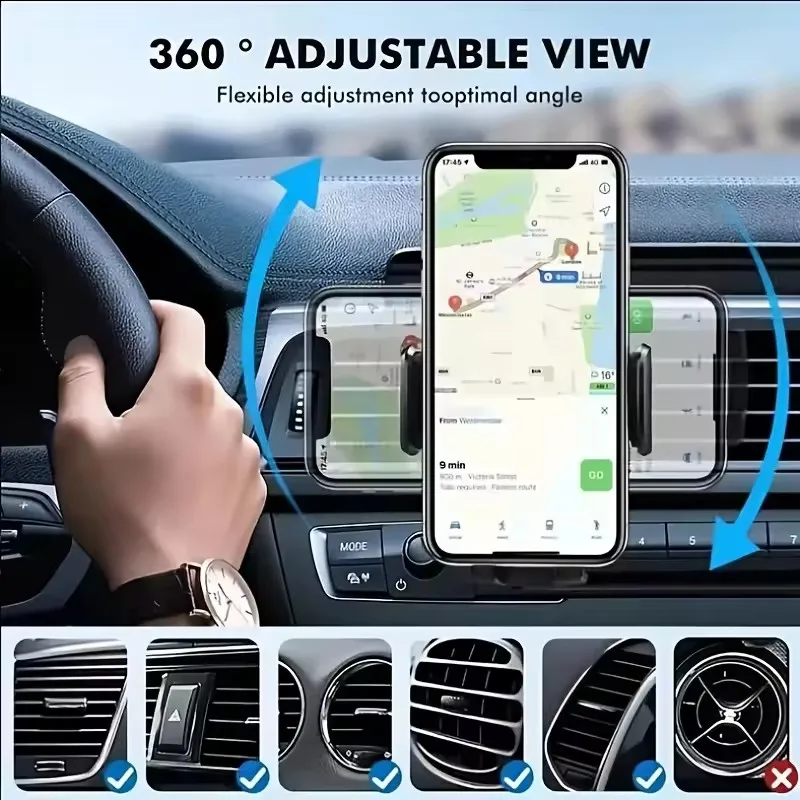 자동차 전화 홀더 자동차 에어벤트 클립 마운트 모바일  - Car Accessories Tablet Holder 리뷰 및 가격