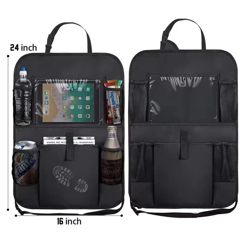 다용도 옥스포드 원단 차량용 시트백 정리함, 태블릿 홀 - Car Accessories Tablet Holder 리뷰 및 가격