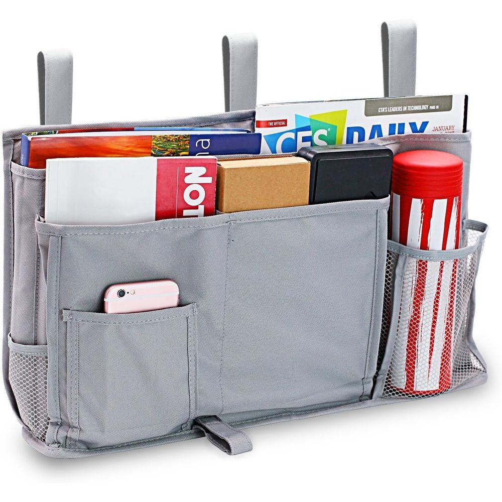 대형 침대 걸이형 수납 정리함 8포켓, 책, 펜, 태블 - Best Tablet Accessories 리뷰 및 가격