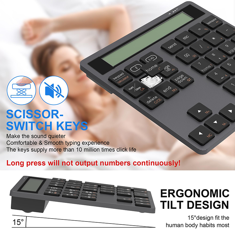 JOMAA USB 무선 맞춤형 숫자 키패드(스크린 디스 - Tablet Accessories Uk 리뷰 및 가격