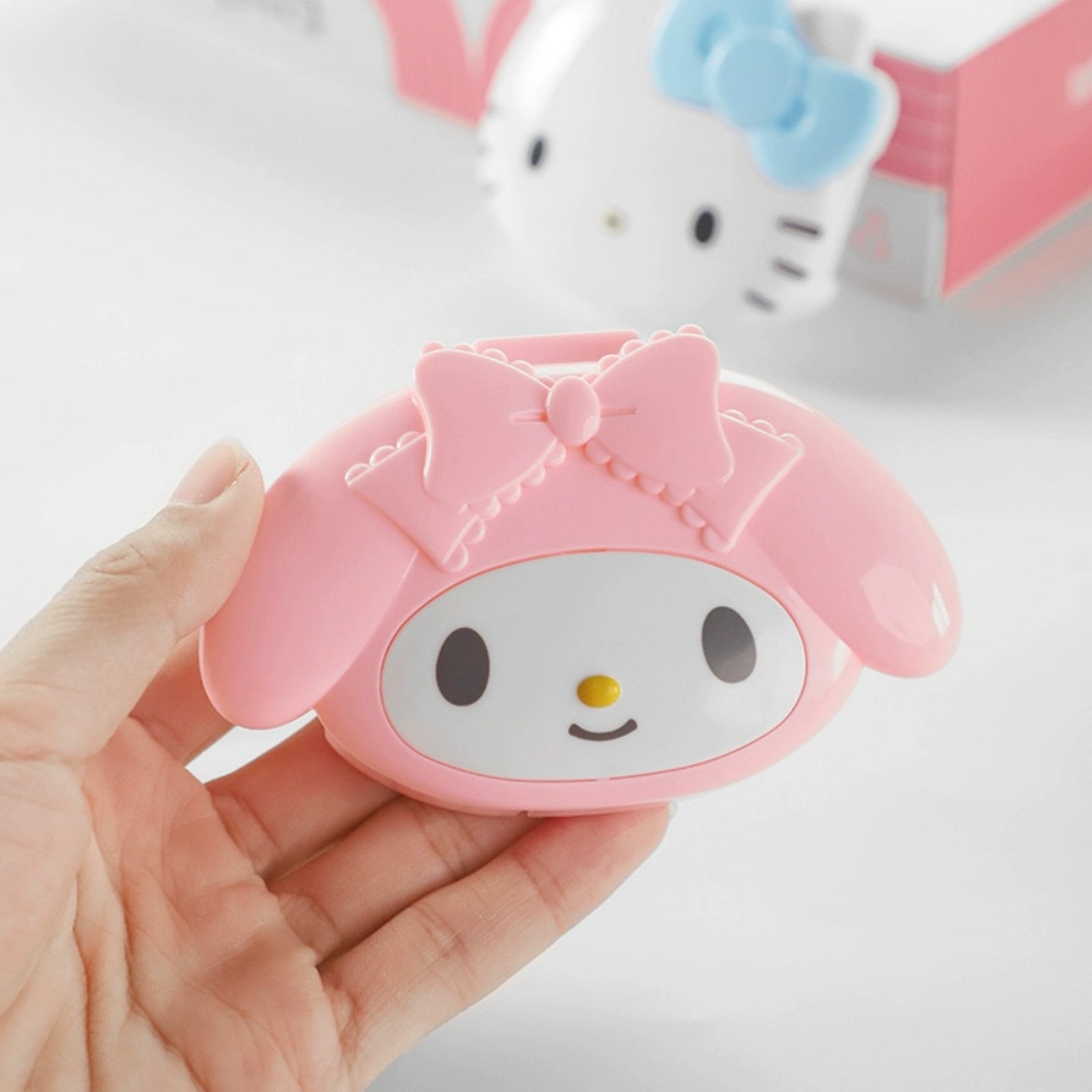정품 산리오 마이멜로디 4칸 약통 휴대용 여행용 약 보 - Tablet Accessories Case 리뷰 및 가격