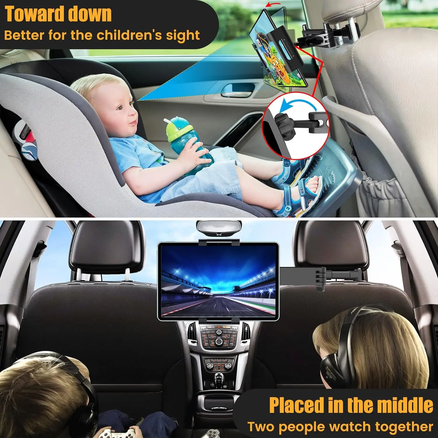 자동차용 태블릿 홀더, 태블릿/ipad/휴대폰용 ipa - Car Accessories Tablet Holder 리뷰 및 가격