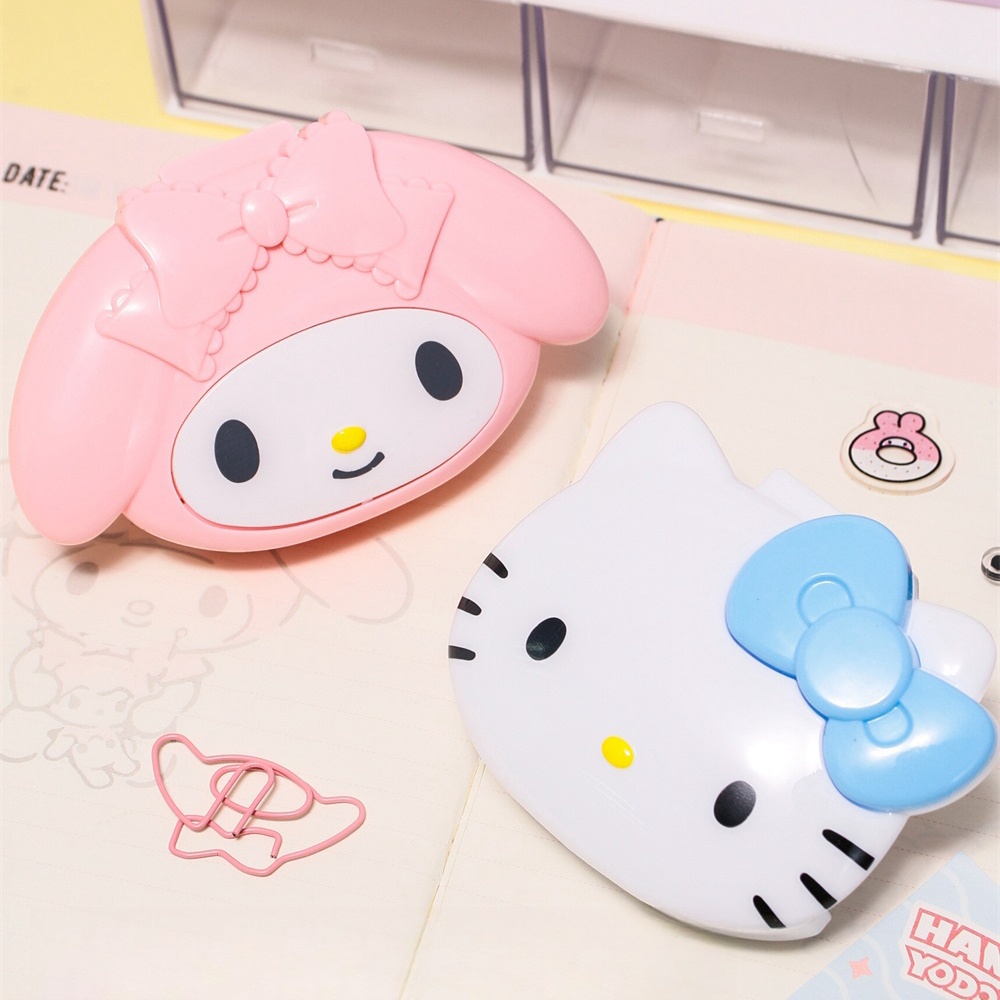 정품 산리오 헬로 키티 마이 멜로디 4 그리드 휴대용  - Tablet Accessories Case 리뷰 및 가격