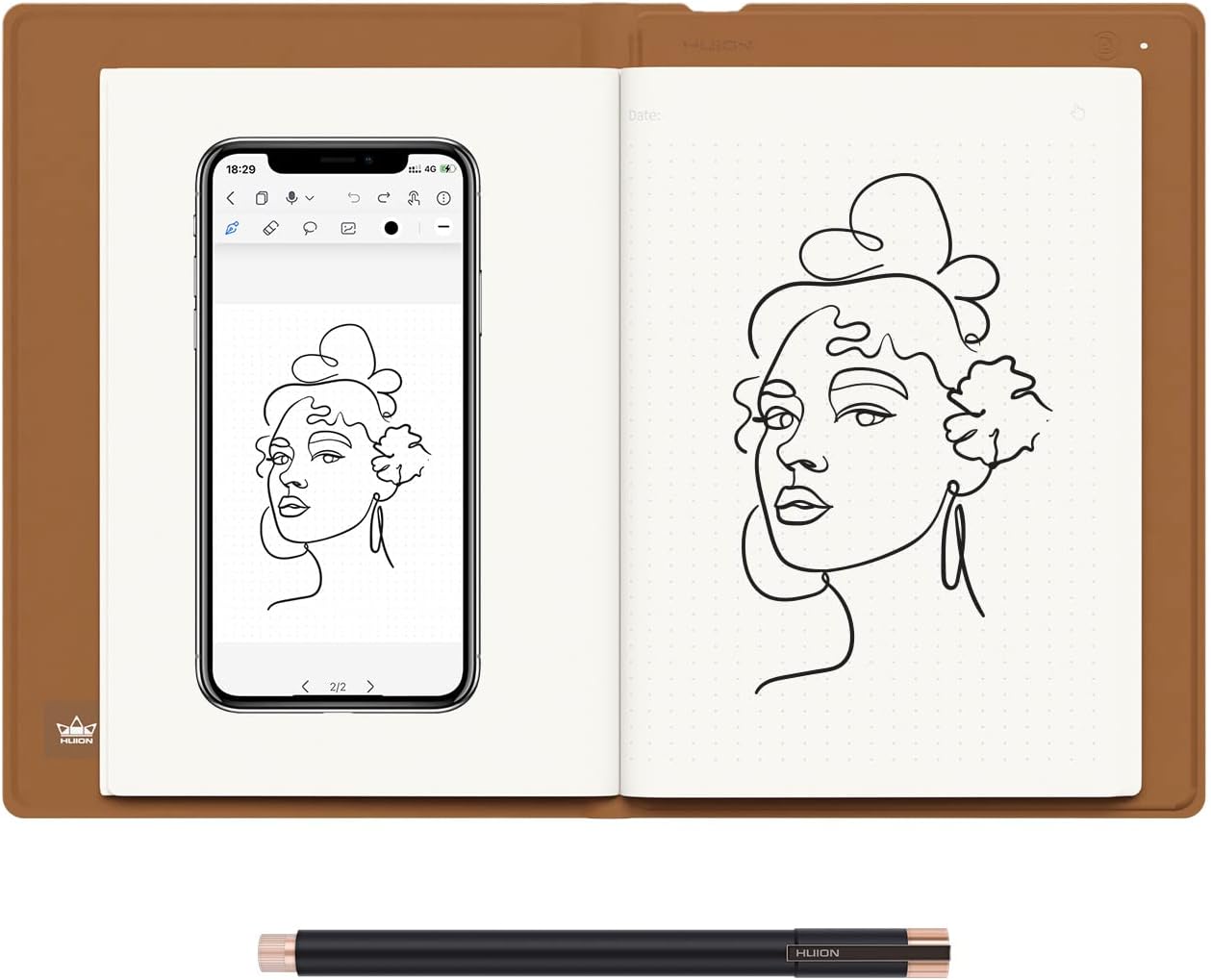 huion note 2 em 1 디지털 필기 노트 스마 - Huion Tablet Accessories 리뷰 및 가격
