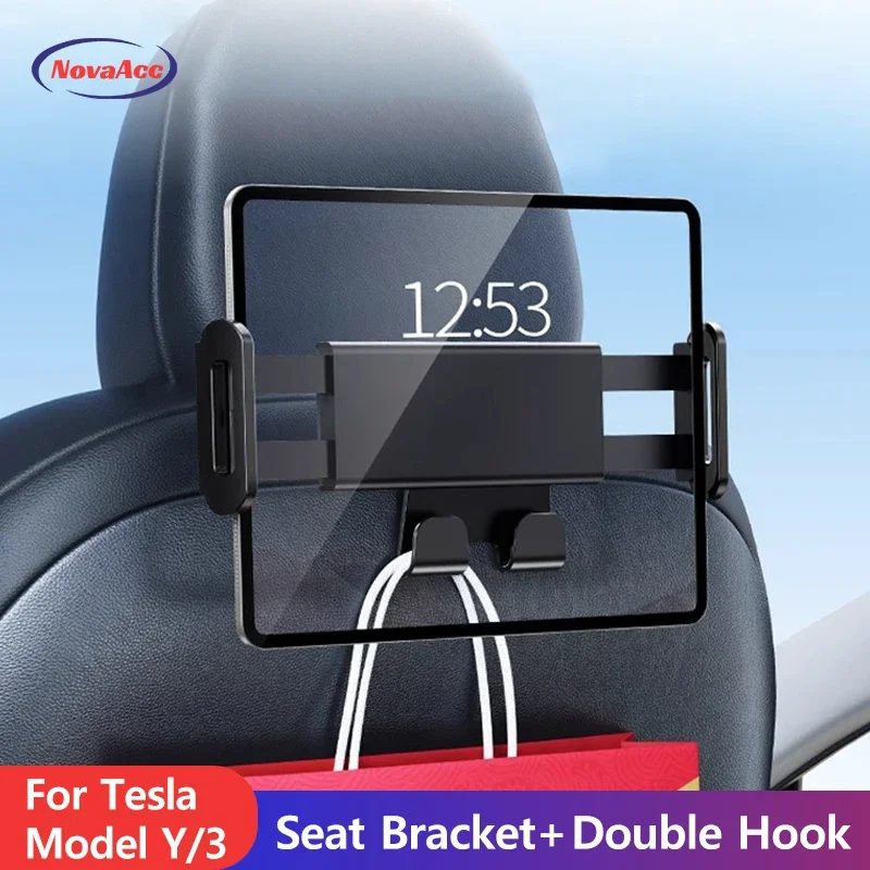 테슬라 모델 3 Y용 차량 헤드레스트 마운트 홀더, 4 - Car Accessories Tablet Holder 리뷰 및 가격