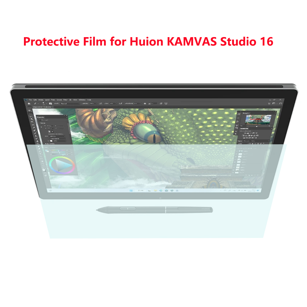 Huion KAMVAS Studio 16 용 보호 필름 - Huion Tablet Accessories 리뷰 및 가격