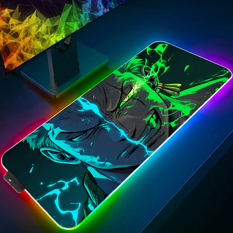 원피스 조로 마우스 패드 RGB 게임 액세서리 Gabi - Tablet Accessories For Gaming 리뷰 및 가격