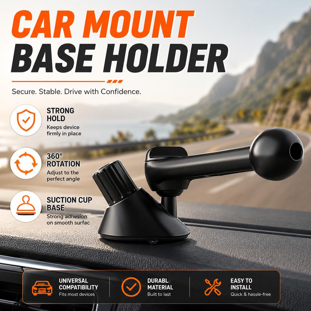 유니버설 17mm 볼 헤드 차량 에어벤트 클립 폰 마운 - Car Accessories Tablet Holder 리뷰 및 가격
