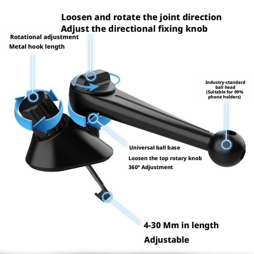 유니버설 17mm 볼 헤드 차량 에어벤트 클립 폰 마운 - Car Accessories Tablet Holder 리뷰 및 가격