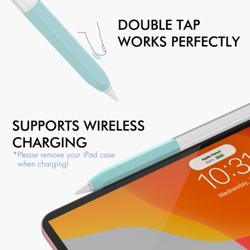 애플 펜슬용 젤리 컬러 반투명 실리콘 케이스, 애플 펜 - Tablet Accessories Case 리뷰 및 가격