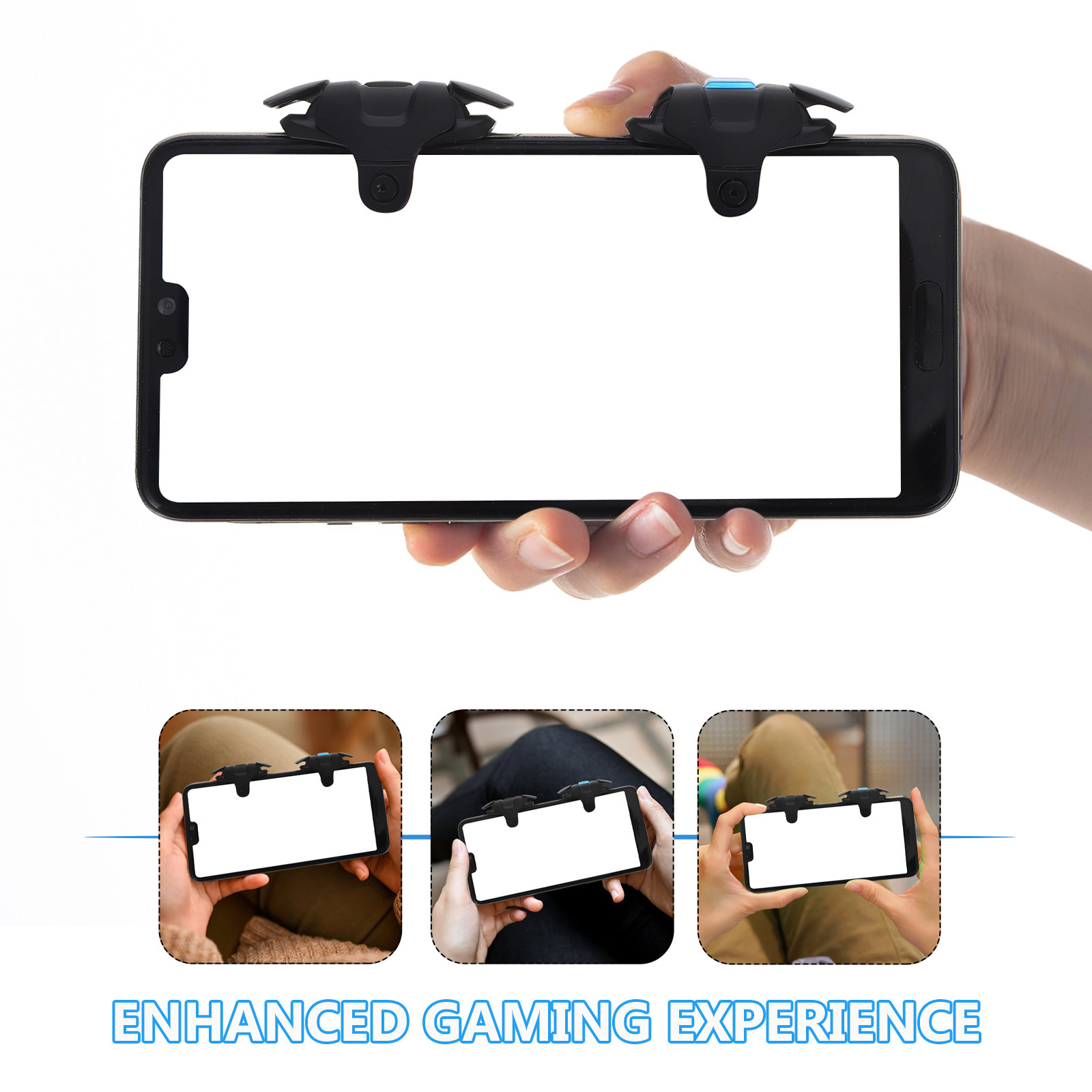 2개입 휴대폰 게임 트리거 모바일 게임 컨트롤러 태블릿 - Tablet Accessories For Gaming 리뷰 및 가격