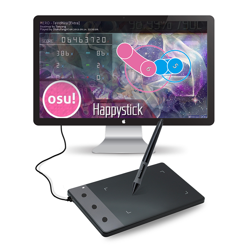 HUION-신제품 H420 그래픽 태블릿 4 