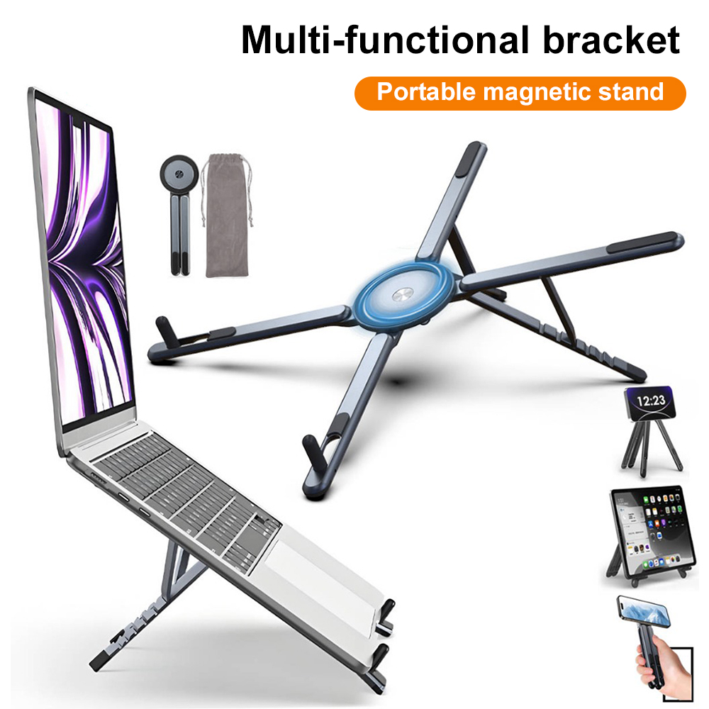 휴대용 자석식 휴대폰 거치대 & 셀카봉 3-in-1 접 - Tablet Phone Accessories 리뷰 및 가격