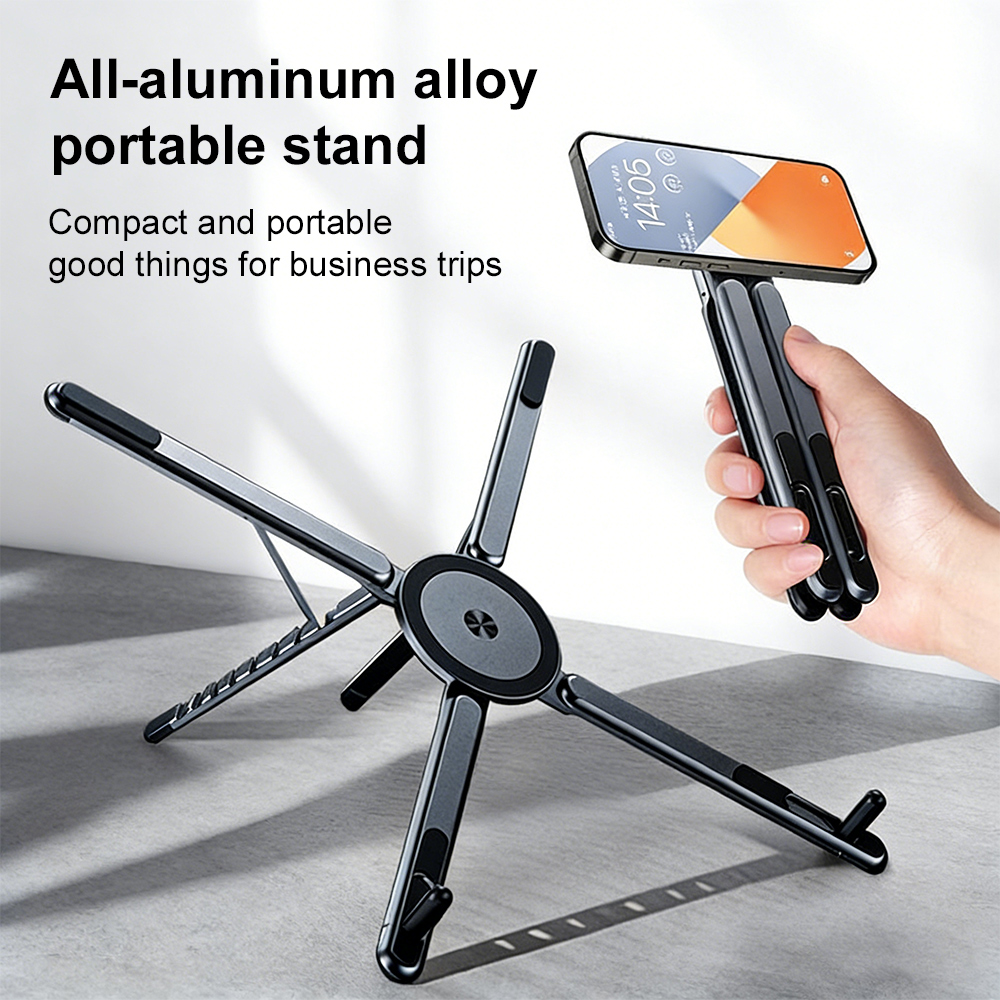 휴대용 자석식 휴대폰 거치대 & 셀카봉 3-in-1 접 - Tablet Phone Accessories 리뷰 및 가격